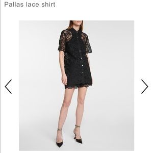 STAUD palace lace shirt